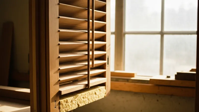 Volets En Bois Caractere Et Isolation
